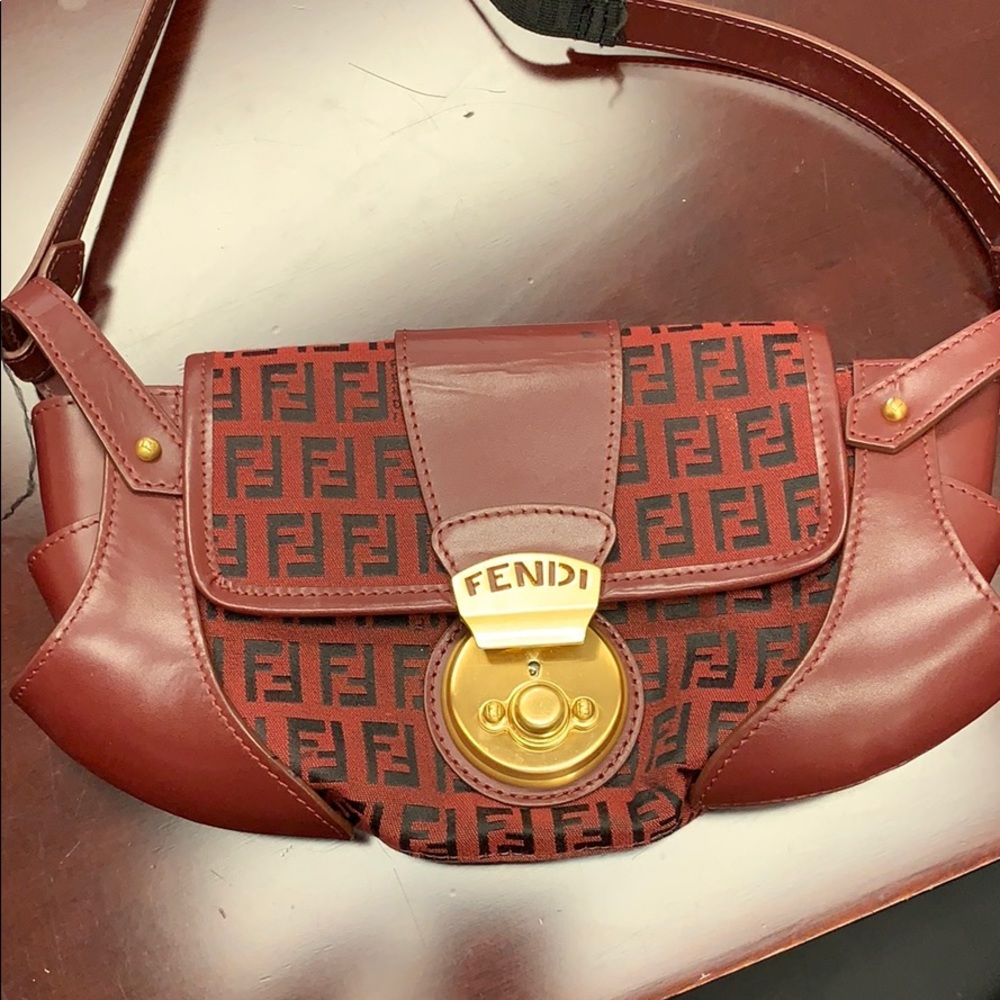 Fendi burgundy
